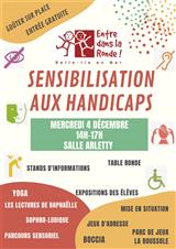 SENSIBILISATION AUX HANDICAPS